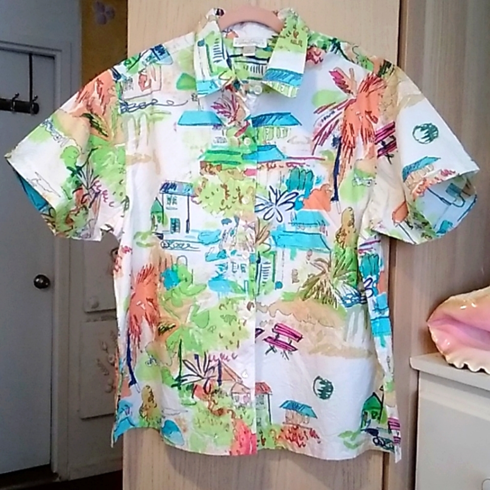New Direction Woman Art Shirt sz 2X